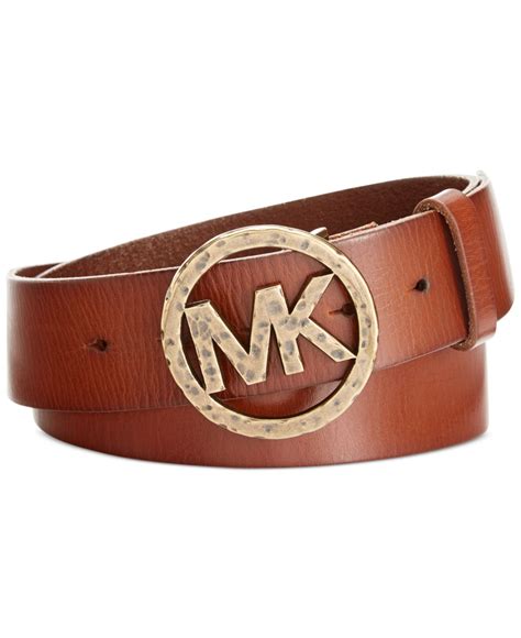 michael kors suede logo belt|michael kors belts on sale.